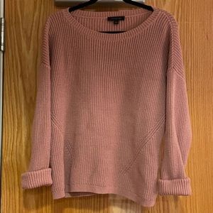 Ann Taylor chunky knit oversized sweater